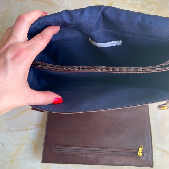 Urban Outfitters Navy Polkadot Retro Purse - Picture 4 of 11